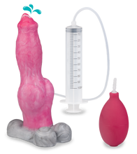 Charger l&#39;image dans la galerie, Gode ventouse chien éjaculateur Berger Allemand