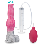 Gode ventouse chien éjaculateur Dobermann