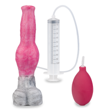 Charger l&#39;image dans la galerie, Gode ventouse chien éjaculateur Dobermann