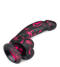 Charger l&#39;image dans la galerie, Gode ventouse courbé silicone