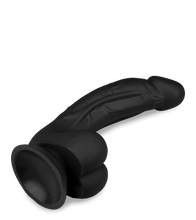 Charger l&#39;image dans la galerie, Gode ventouse courbé silicone