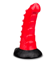 Charger l&#39;image dans la galerie, Gode ventouse dragon courbé 23,5cm