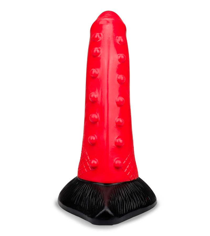 Gode ventouse dragon courbé 23,5cm