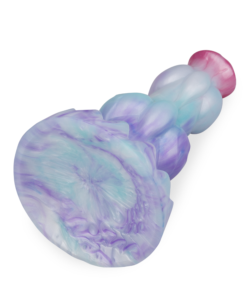 Gode ventouse dragon en silicone Solarix