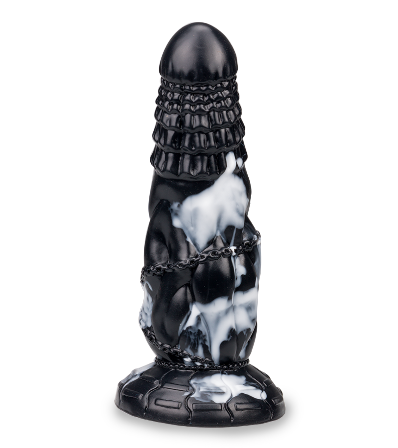 Gode ventouse dragon enchaîné 21,0cm