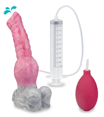 Gode ventouse éjaculateur animal Loup