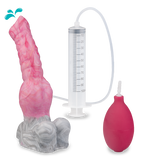 Gode ventouse éjaculateur animal Loup