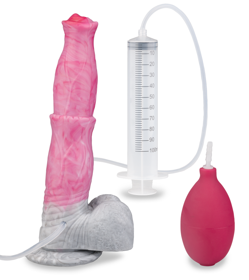 Gode ventouse éjaculateur cheval Pégase