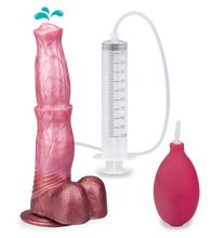 Charger l&#39;image dans la galerie, Gode ventouse éjaculateur cheval Pégasus