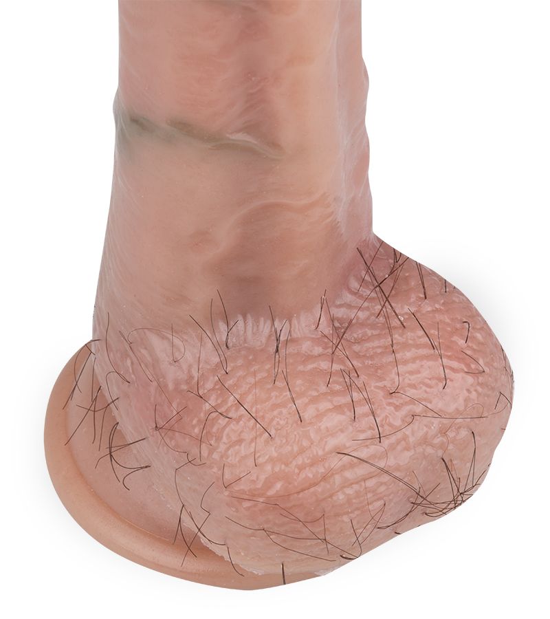 Gode ventouse poilu Alvin 16,0cm