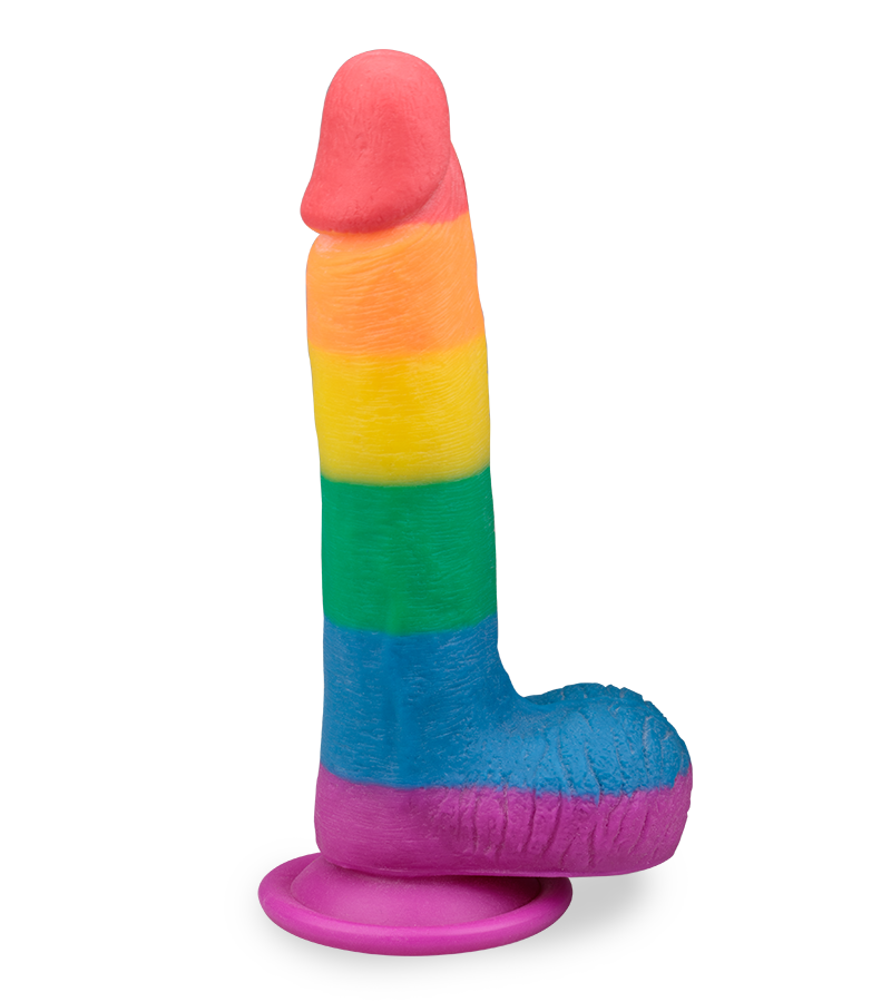 Gode ventouse réaliste 19,0cm Pride