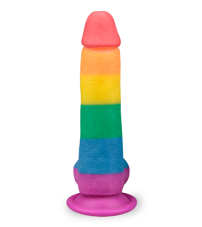 Gode ventouse réaliste 19,0cm Pride