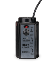 Charger l&#39;image dans la galerie, Gode ventouse réaliste rotatif vibrant