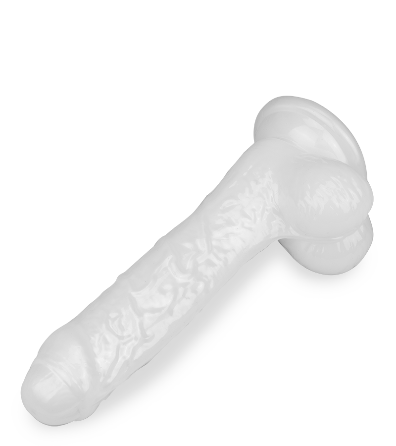 Godemichet ventouse avec prépuce Woody