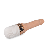 Charger l&#39;image dans la galerie, Godemichet vibrant va-et-vient Mister Hide