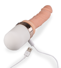 Charger l&#39;image dans la galerie, Godemichet vibrant va-et-vient Mister Hide