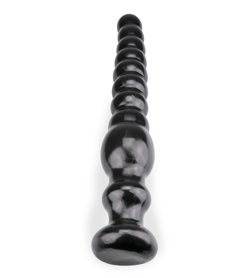 Grand plug anal chapelet avec ventouse Aventura