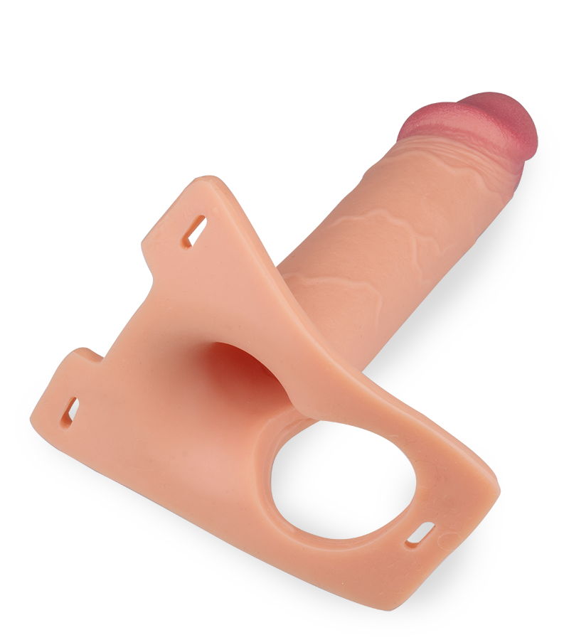 Gros gode ceinture creux réaliste TPR doux XXL