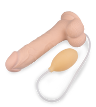Charger l&#39;image dans la galerie, Gros gode éjaculateur extra long avec testicules