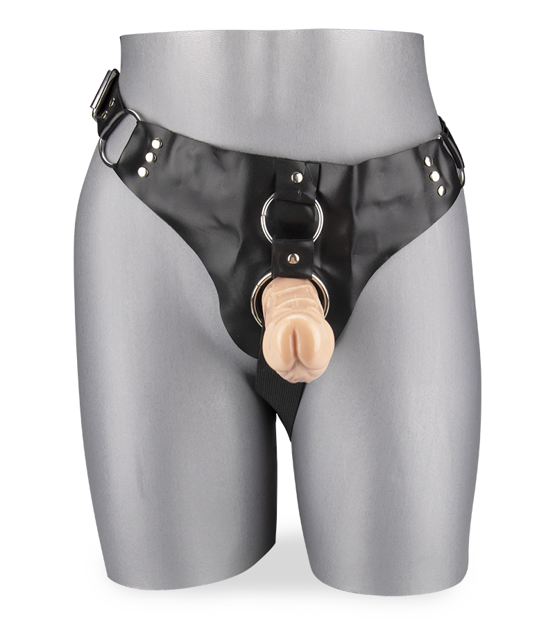 Harnais avec 2 godes ceinture