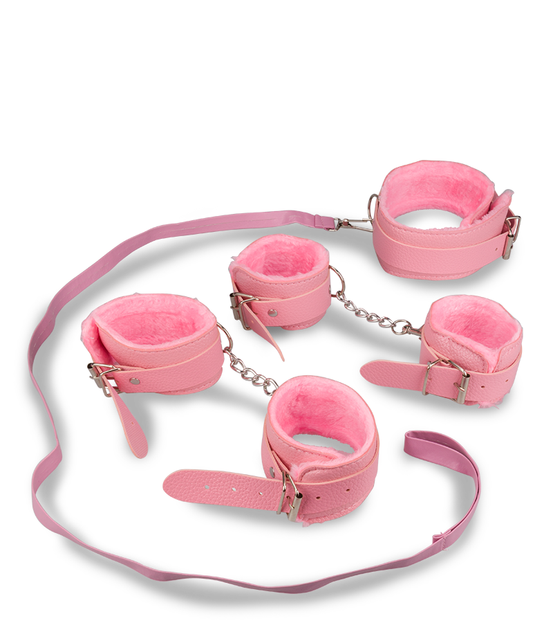 Kit BDSM bondage 8 pièces