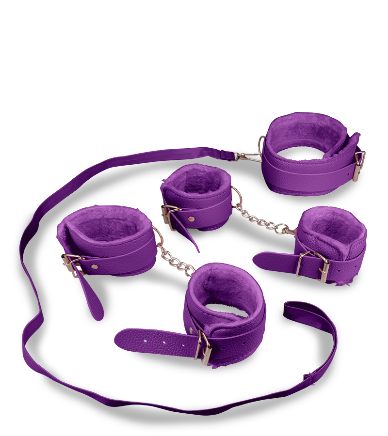 Kit BDSM bondage 8 pièces