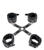 Kit bondage menottes et attache en croix