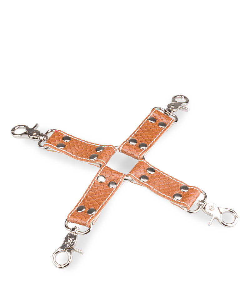 Kit d&#039;initiation au BDSM similicuir et fourrure