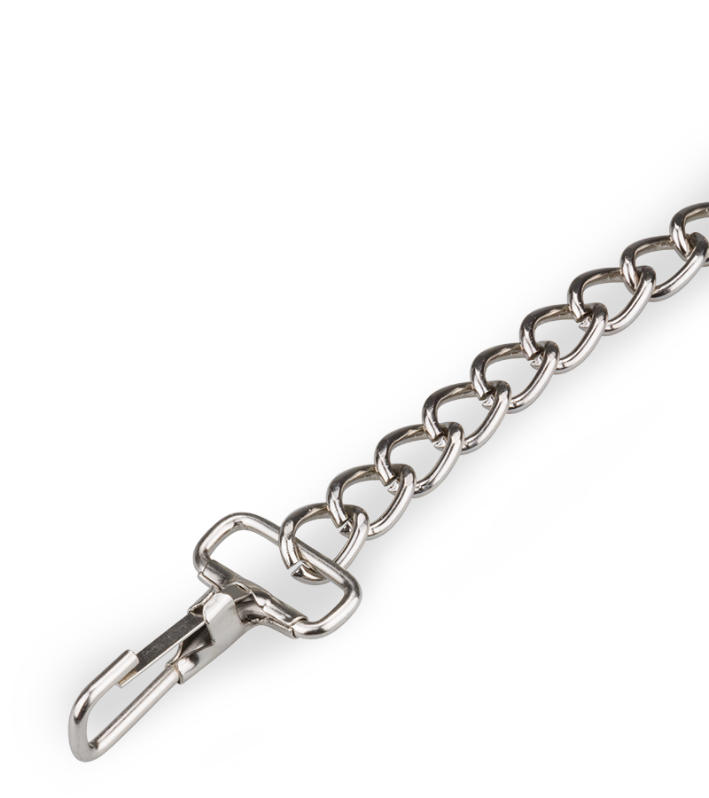 Laisse métal BDSM 78,0cm