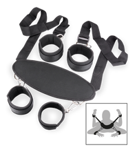Charger l&#39;image dans la galerie, Mainteneur de position avec attaches poignets et chevilles