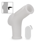 Manchon de pénis et testicules vibrant lisse Everest