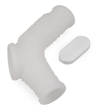 Charger l&#39;image dans la galerie, Manchon de pénis et testicules vibrant nodulé Everest