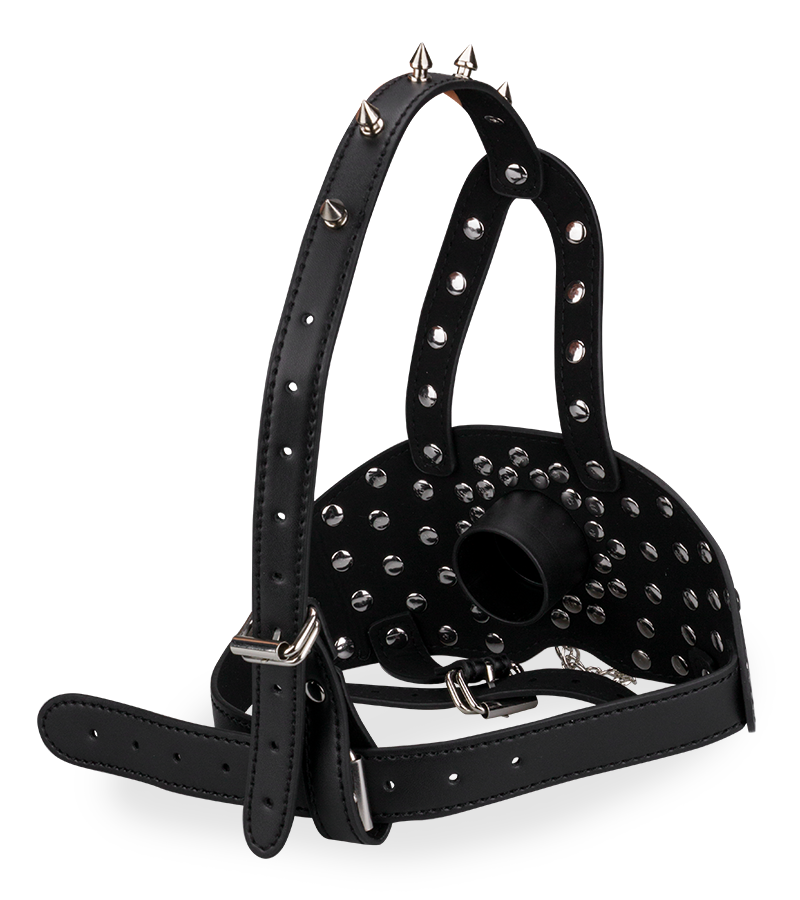 Masque bâillon avec ouverture refermable