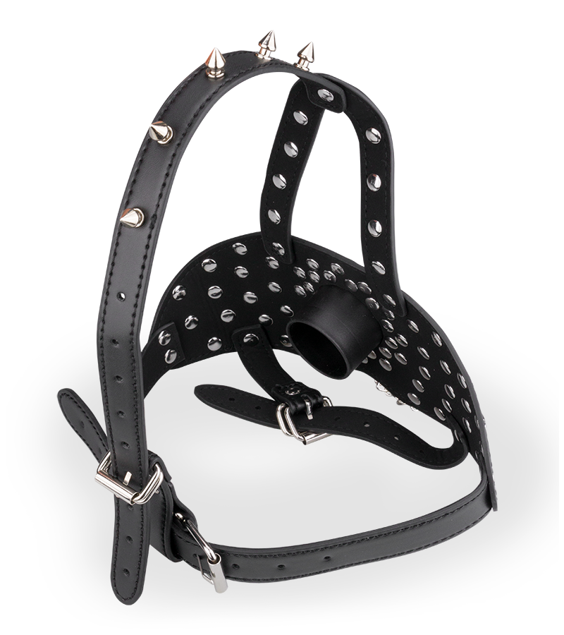 Masque bâillon avec ouverture refermable