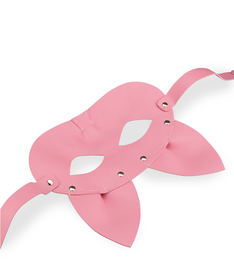Masque BDSM en similicuir Naughty Fox