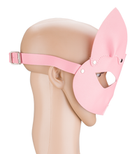 Charger l&#39;image dans la galerie, Masque BDSM en similicuir Naughty Fox