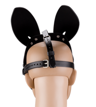 Charger l&#39;image dans la galerie, Masque de lapin en similicuir