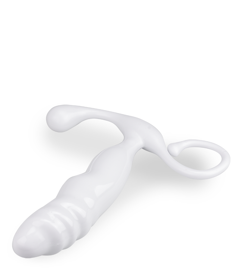 Masseur de Prostate Blanc Thor Taille L