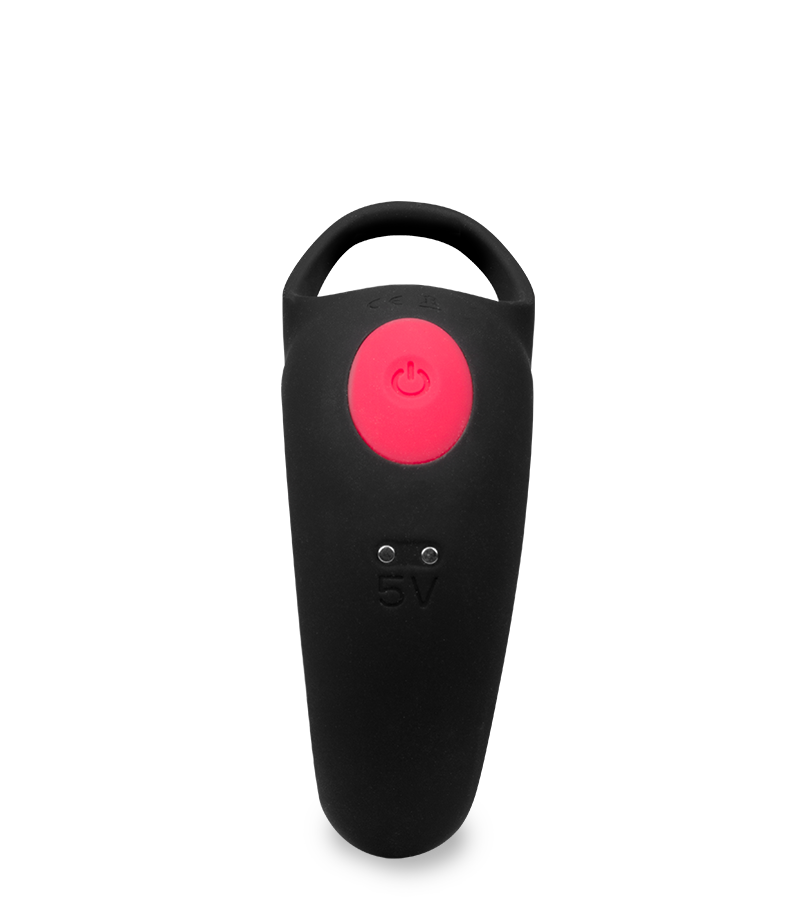 Masseur de testicules double anneau cockring vibrant Shape