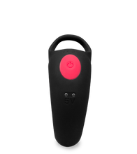Charger l&#39;image dans la galerie, Masseur de testicules double anneau cockring vibrant Shape