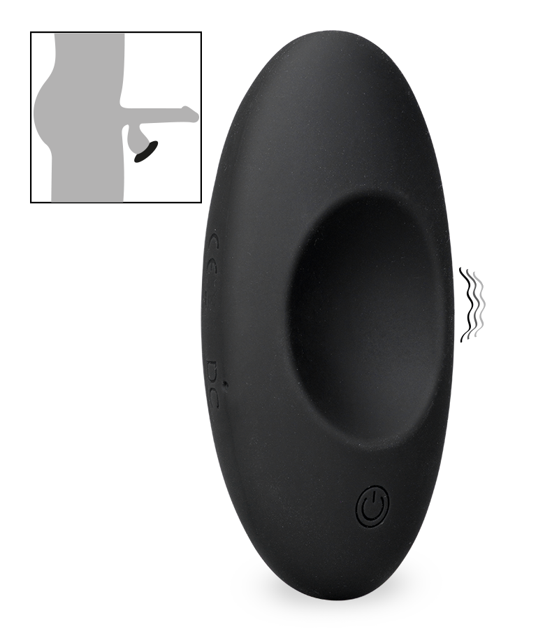 Masseur de testicules vibrant USB - 7 modes de vibration