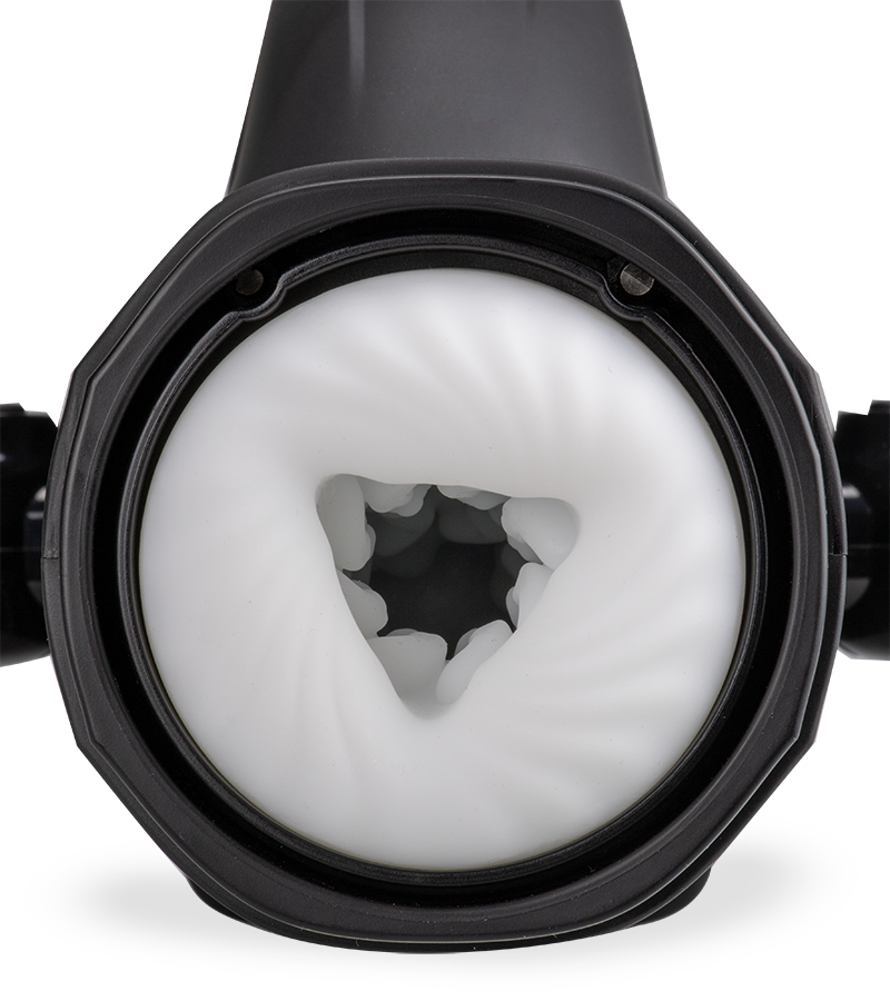 Masturbateur à poignées va-et-vient et aspirant Awesome