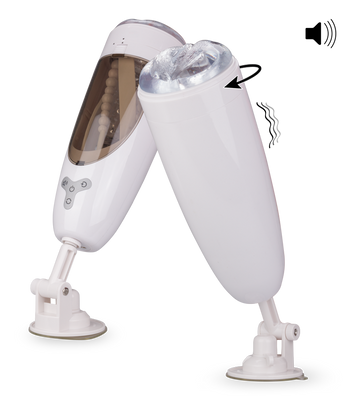 Masturbateur à vaginette automatique vibrante rotative