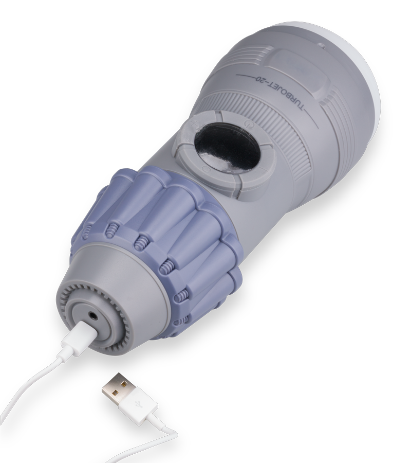 Masturbateur aspirant et vibrant Turbojet