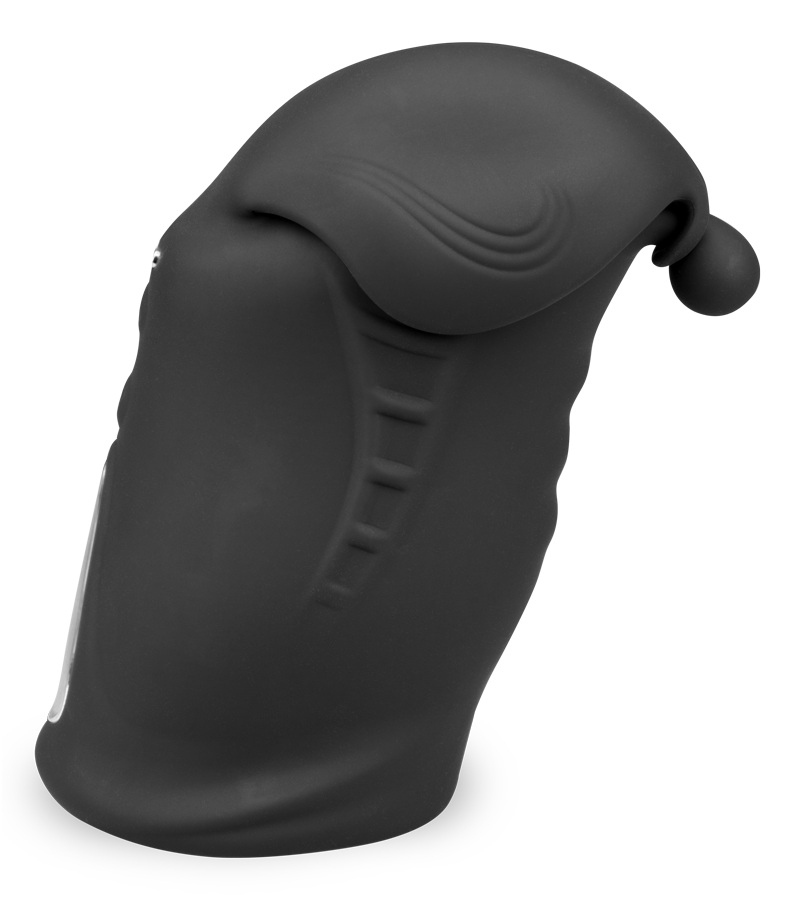 Masturbateur automatique à double entrée testicules et gland