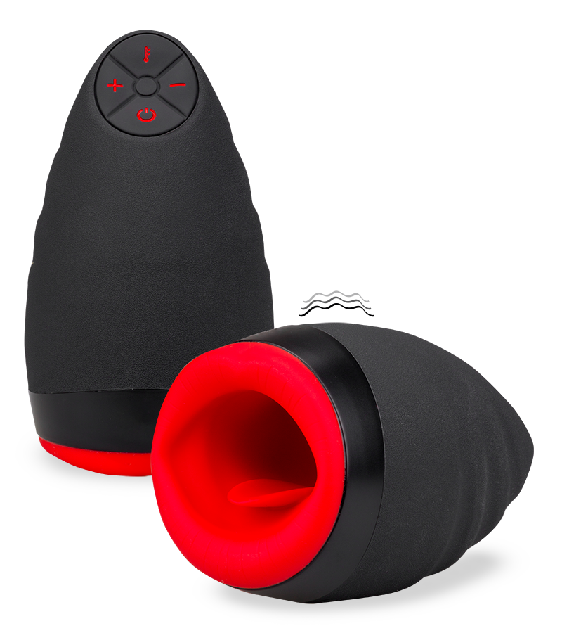 Masturbateur automatique suceur de pénis chauffant