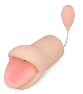 Masturbateur bouche aspirante à pompe