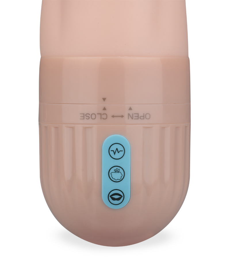 Masturbateur bouche réaliste aspirant et vibrant Tara