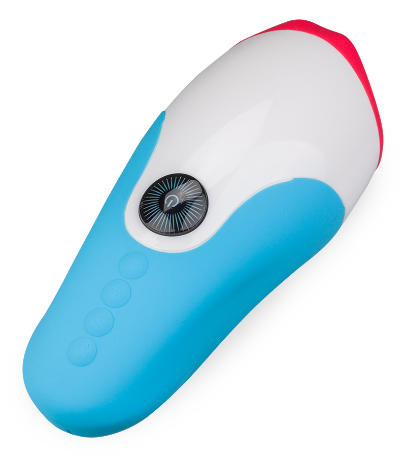 Masturbateur bouche suceuse Blue Viper