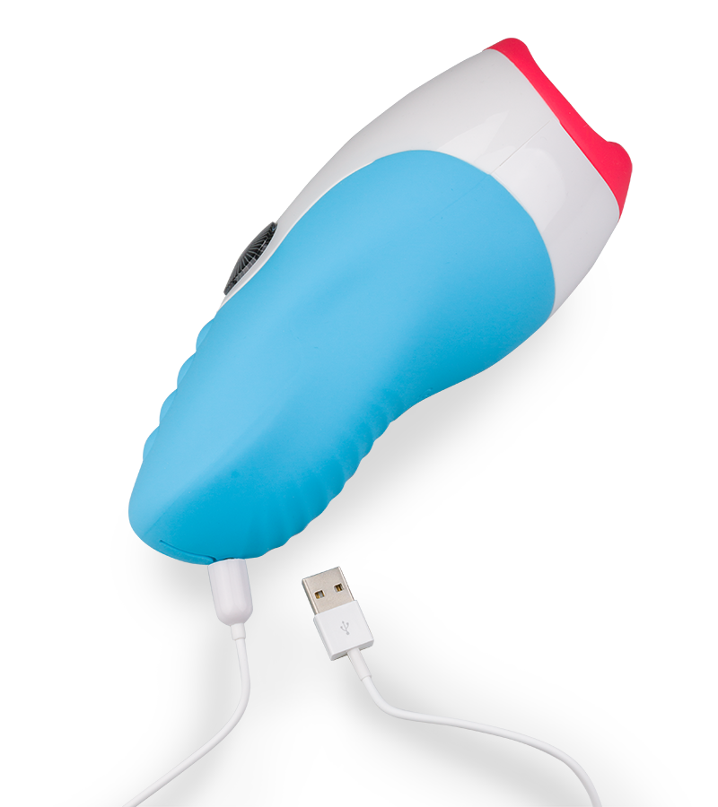 Masturbateur bouche suceuse Blue Viper